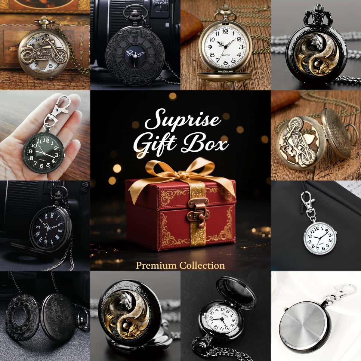 Mystery Jewelry Jar Watches - Surprises Watch Blind Box , Mysterious