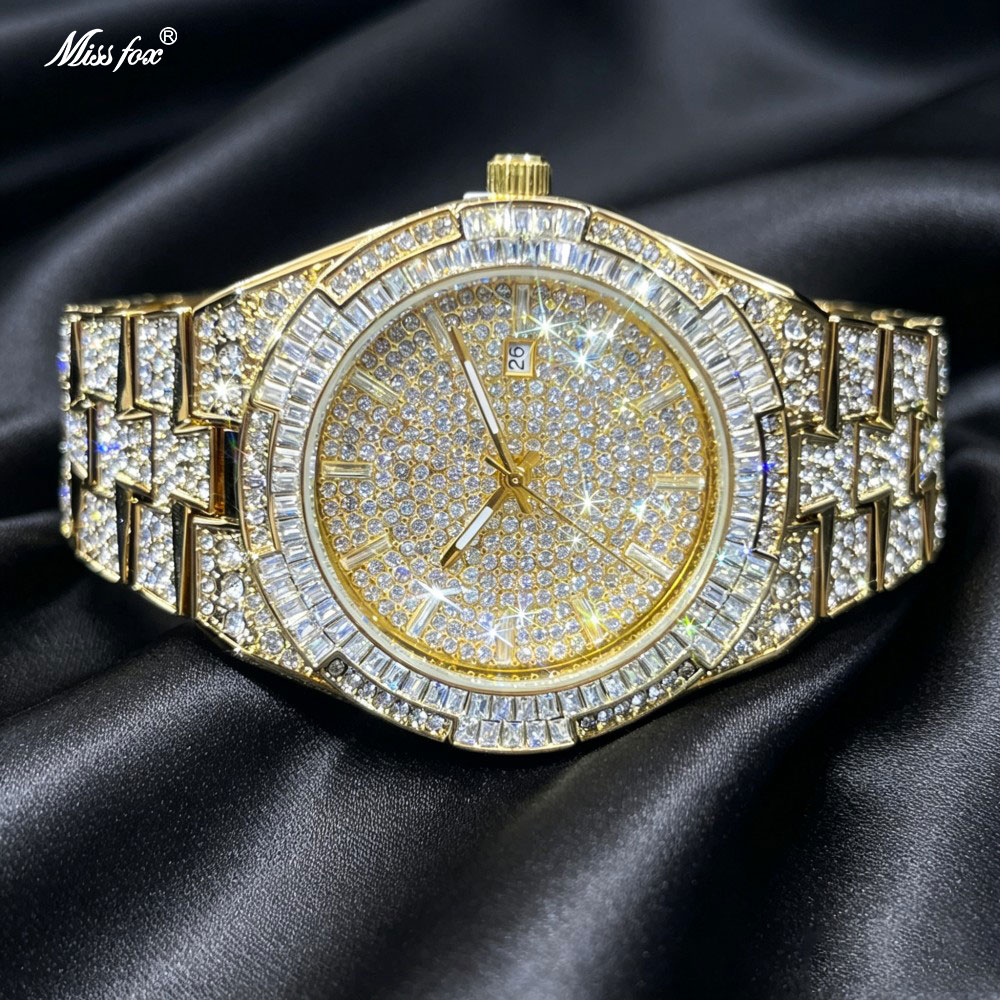 Jewelry Watches Brands - Hot Sell Gold Ice Watch For