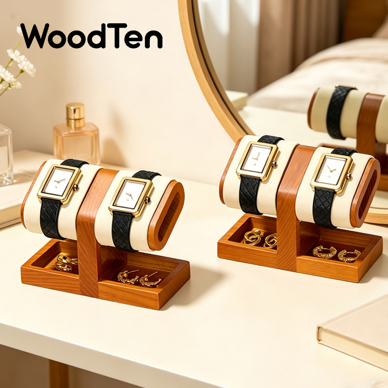Jewelry Stand Watches - WoodTen Watch Display Stand Wooden Watch