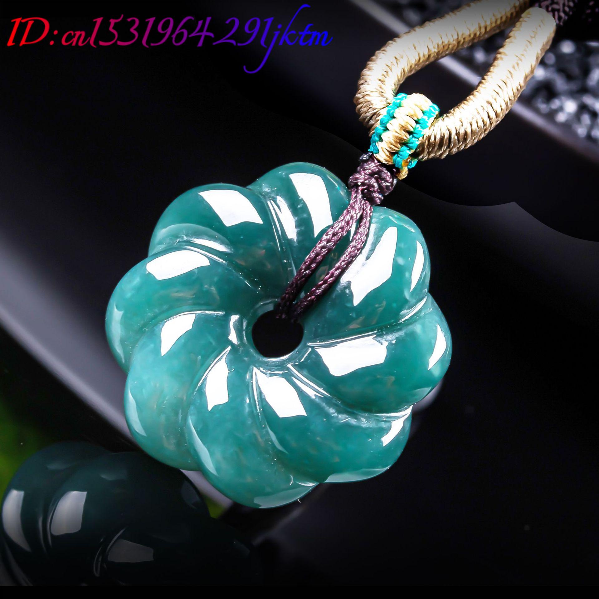 Natural Burmese Jadeite Flower - Jewelry & Watches Store ulasan dan harga