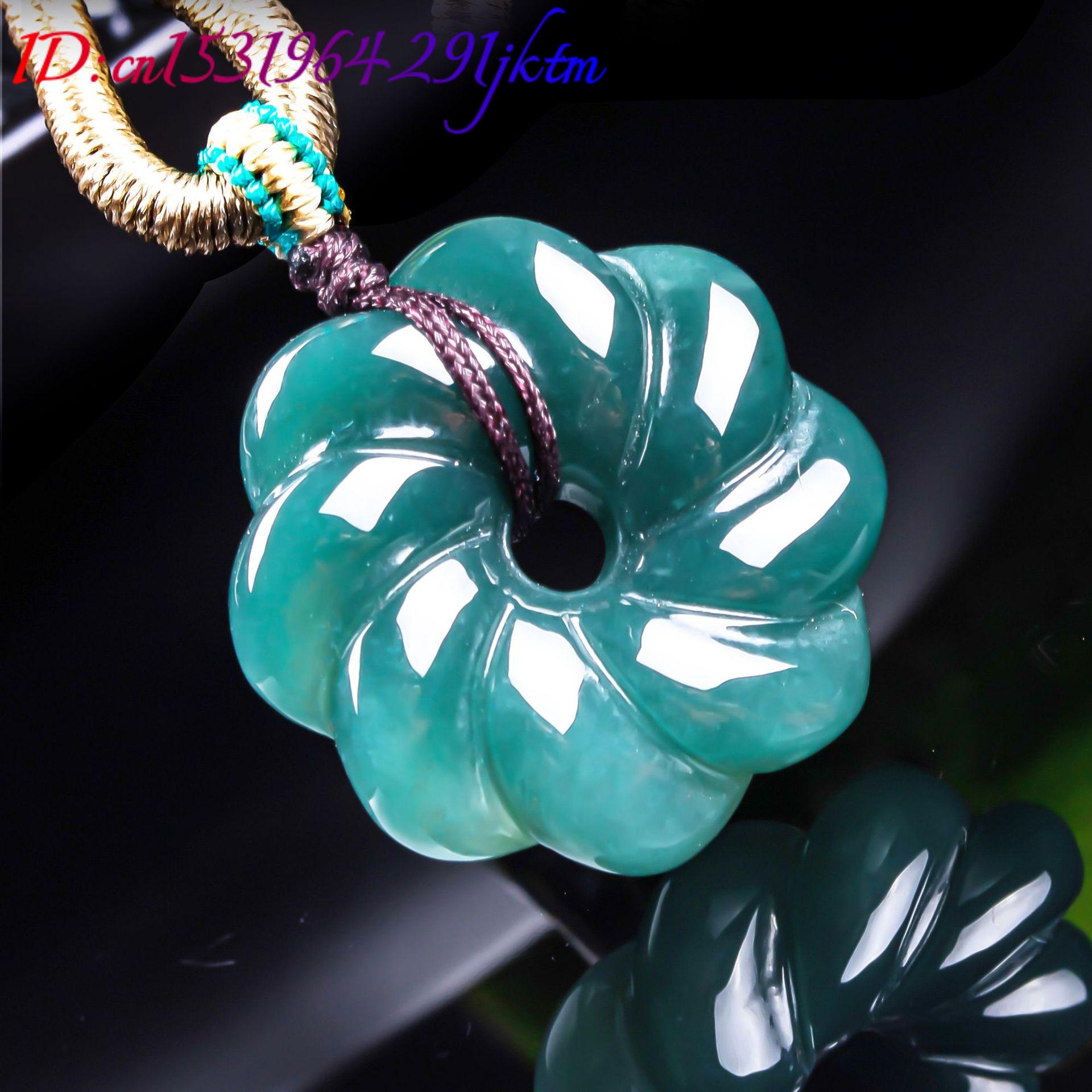 Natural Burmese Jadeite Flower - Jewelry & Watches Store ulasan dan harga