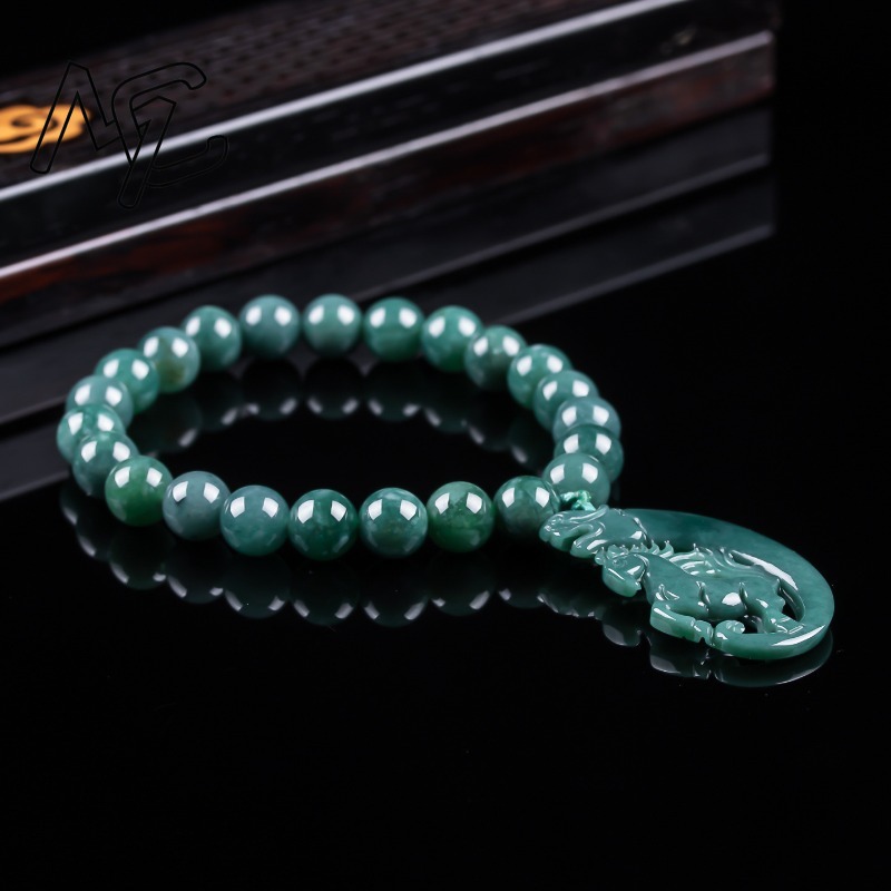 Natural Jadeite Blue Water Zod - Jewelry & Watches Store ulasan dan harga