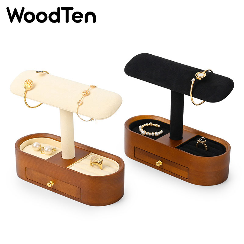WoodTen Watch Display Stand wi - Jewelry Stand Watches ulasan dan harga