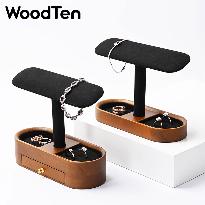 WoodTen Watch Display Stand wi - Jewelry Stand Watches ulasan dan harga