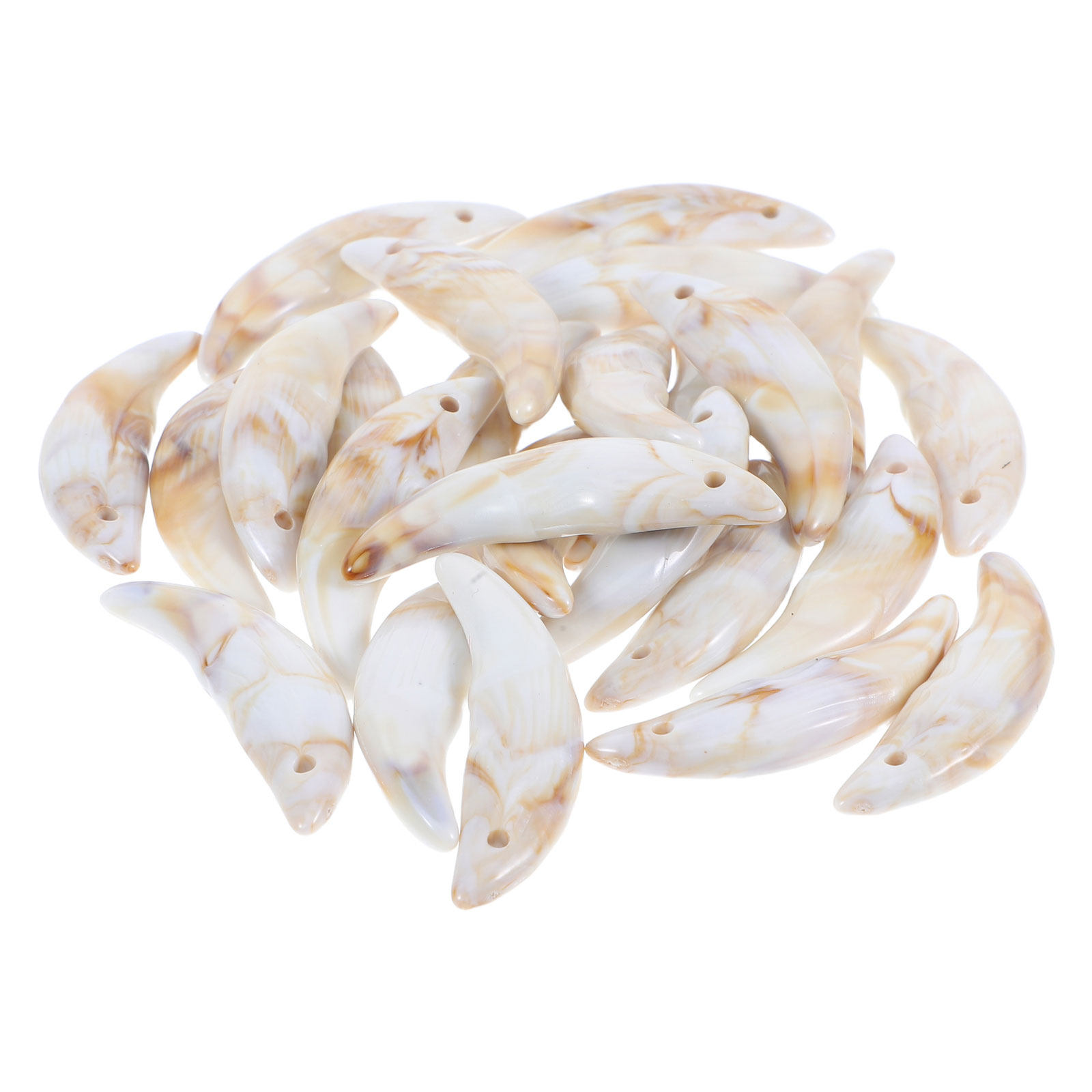 50Pcs Wolf Teeth Pendants Plas - Wolf Jewelry & Watches Tampa Reviews ulasan dan harga