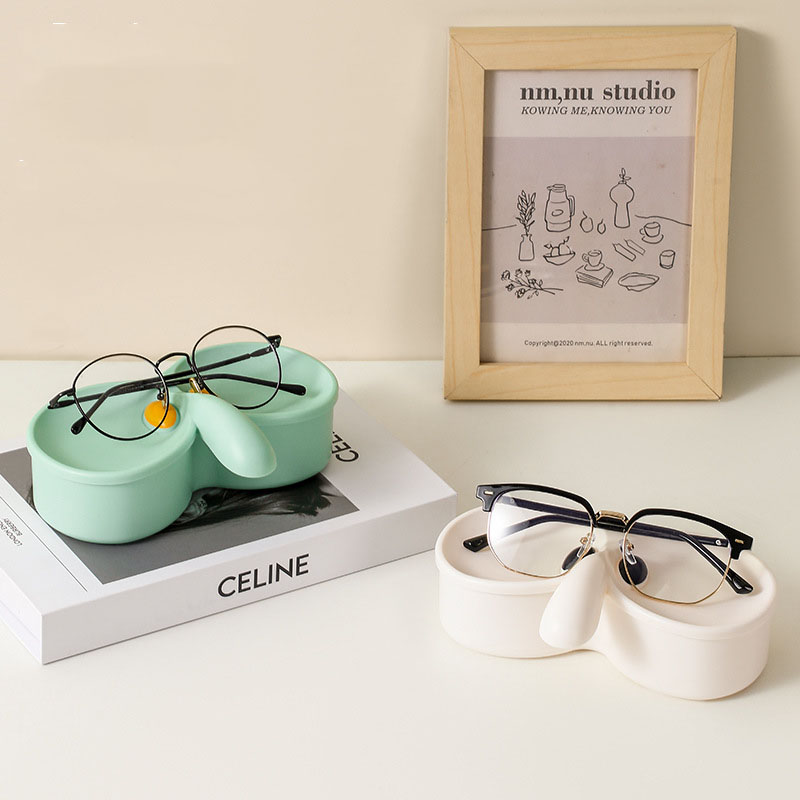 Cute Glasses Storage Box carto - Jewelry Eyewear Watches & Accessories ulasan dan harga