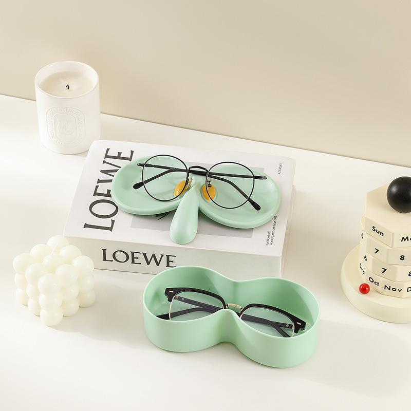 Cute Glasses Storage Box carto - Jewelry Eyewear Watches & Accessories ulasan dan harga