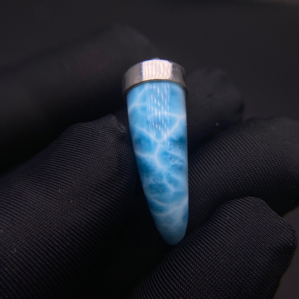 Trendy Natural Blue Larimar Pe - Wolf Jewelry & Watches Tampa Reviews ulasan dan harga