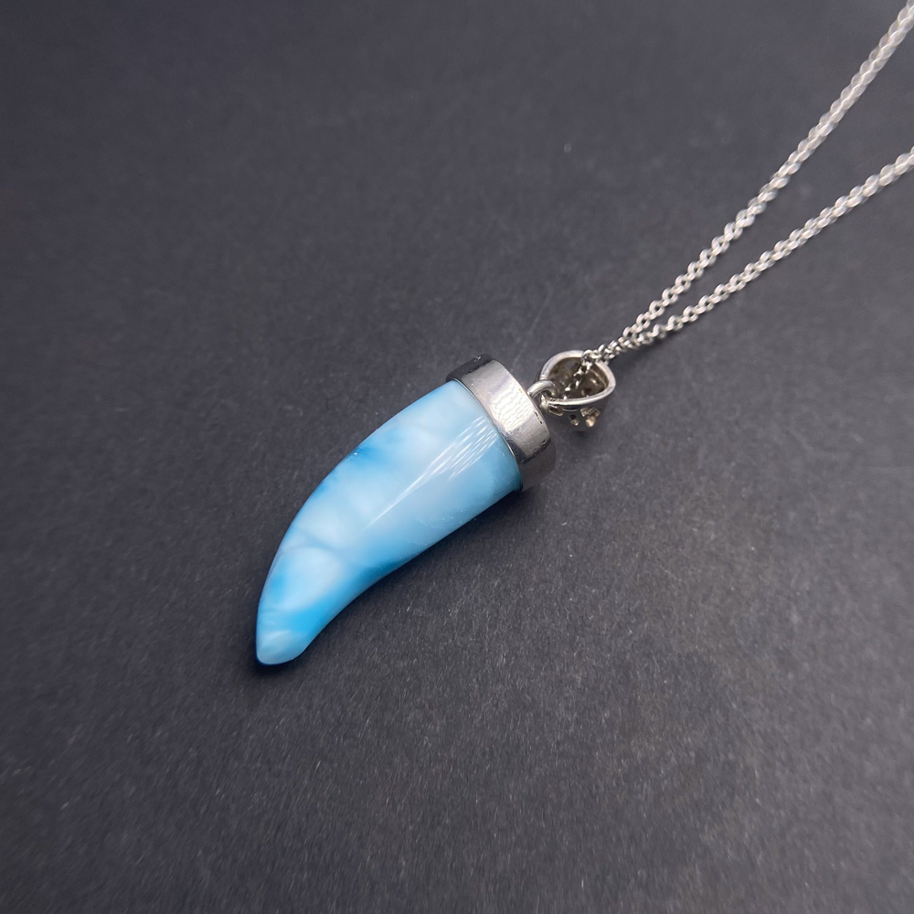 Trendy Natural Blue Larimar Pe - Wolf Jewelry & Watches Tampa Reviews ulasan dan harga