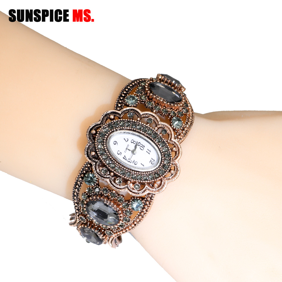 SUNSPICE-MS Quartz Wristwatch  - Indian Jewelry Watches ulasan dan harga