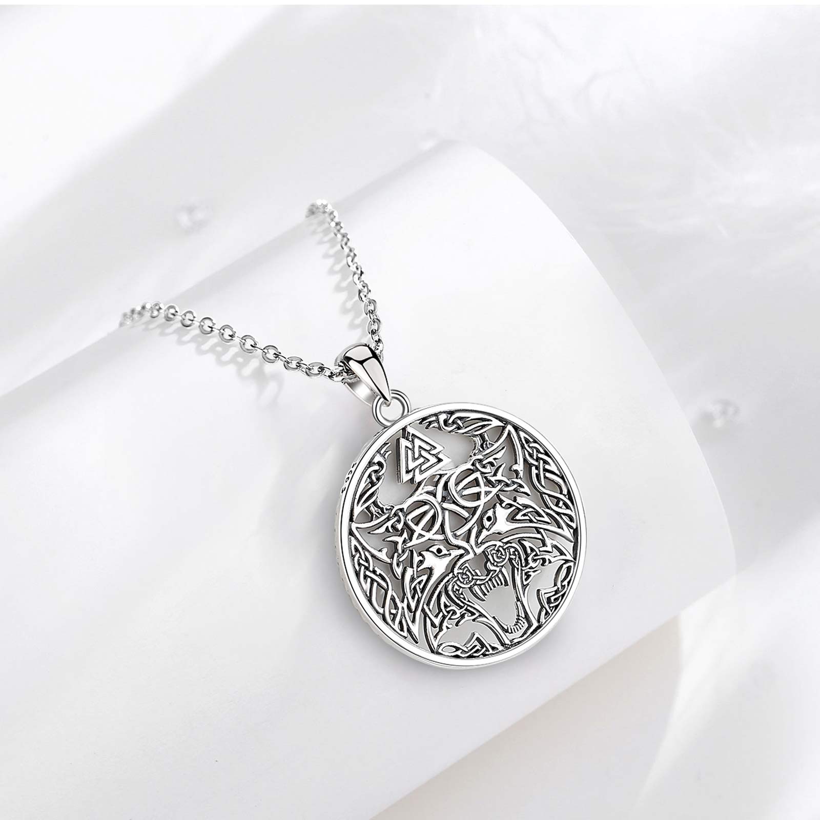 Eudora 925 Sterling Silver Vik - Wolf Jewelry & Watches Tampa Reviews ulasan dan harga
