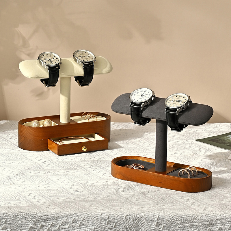 Oirlv Solid Wood Watch Organiz - Jewelry Stores Watches ulasan dan harga
