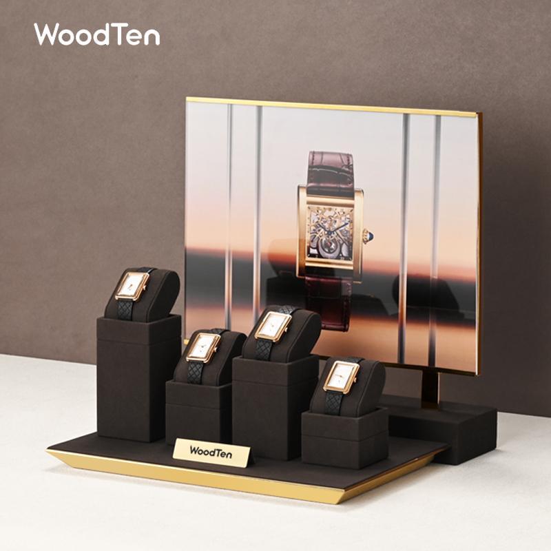 WoodTen Microfibe Watch Stand  - Jewelry Stand Watches ulasan dan harga