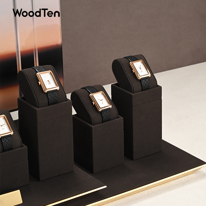 WoodTen Microfibe Watch Stand  - Jewelry Stand Watches ulasan dan harga