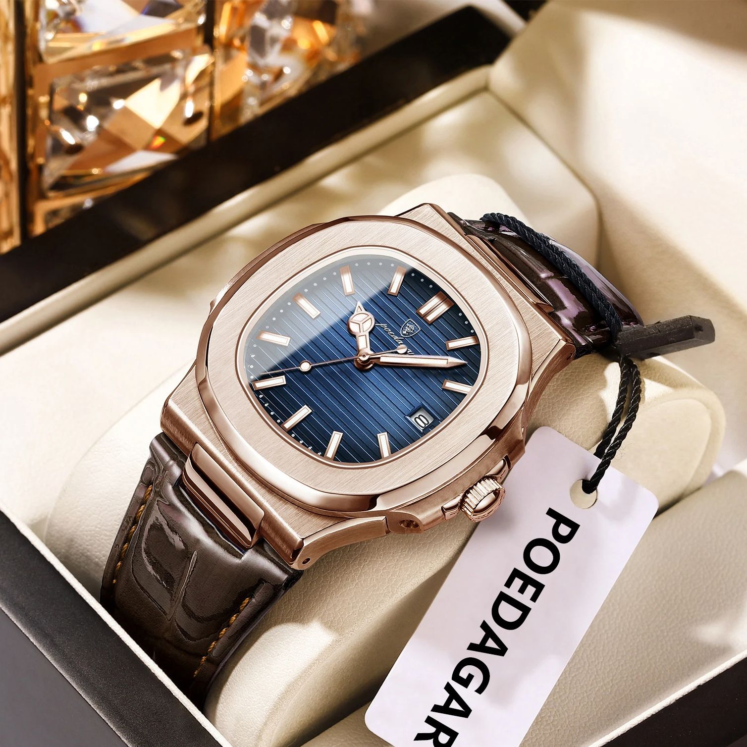 POEDAGAR Business Man Watch Da - Rg Watches & Jewelry Gmbh ulasan dan harga