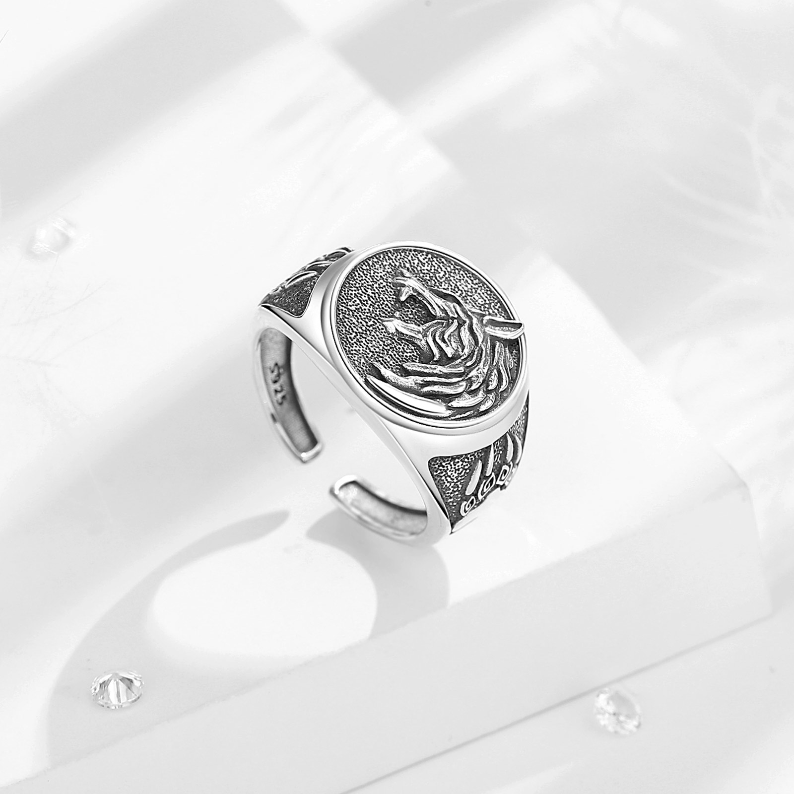 Eudora 925 Sterling Silver Vik - Wolf Jewelry & Watches Tampa Reviews ulasan dan harga
