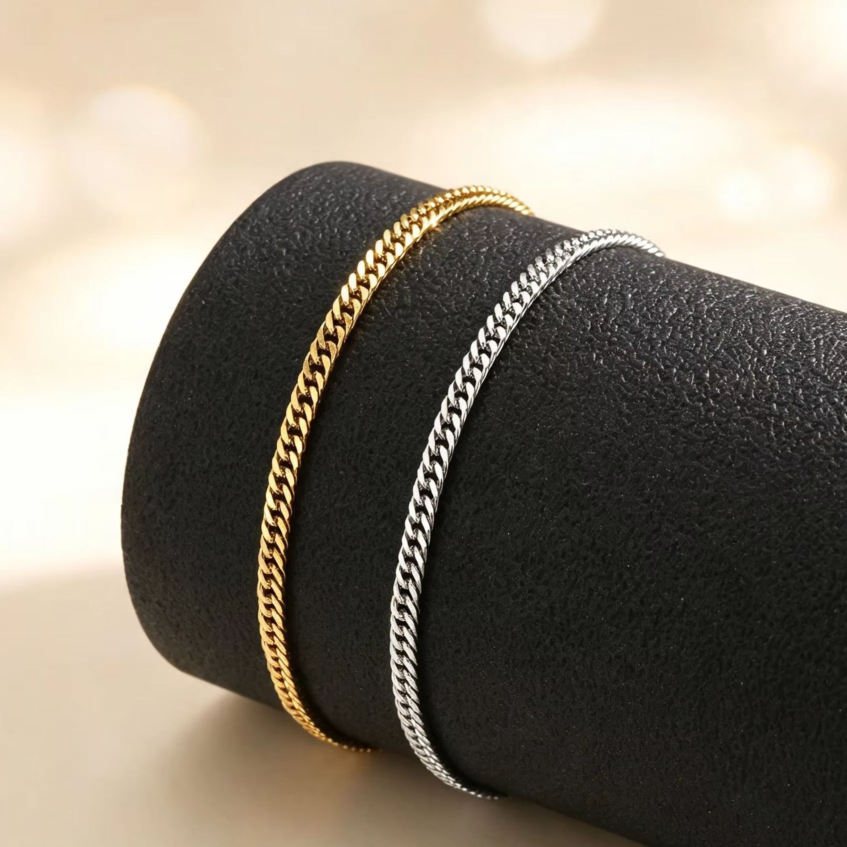 Thin Cuban Ankle Bracelet For  - Jc Jewelry & Watches ulasan dan harga