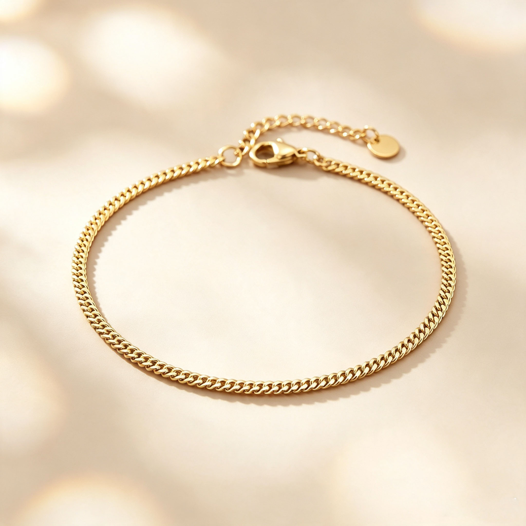 Thin Cuban Ankle Bracelet For  - Jc Jewelry & Watches ulasan dan harga