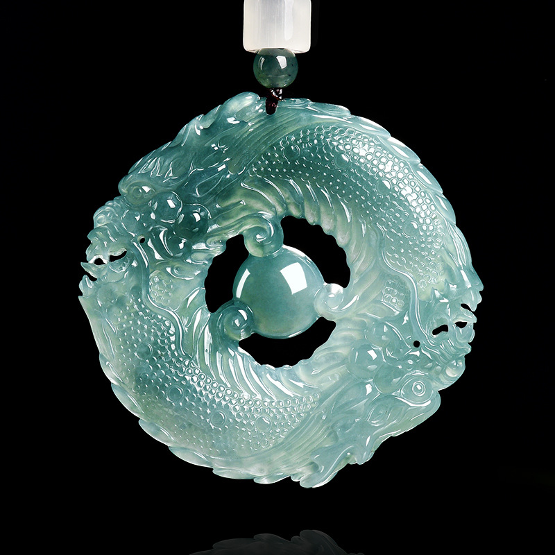 Natural Real Emerald Blue Wate - Jewelry & Watches Store ulasan dan harga