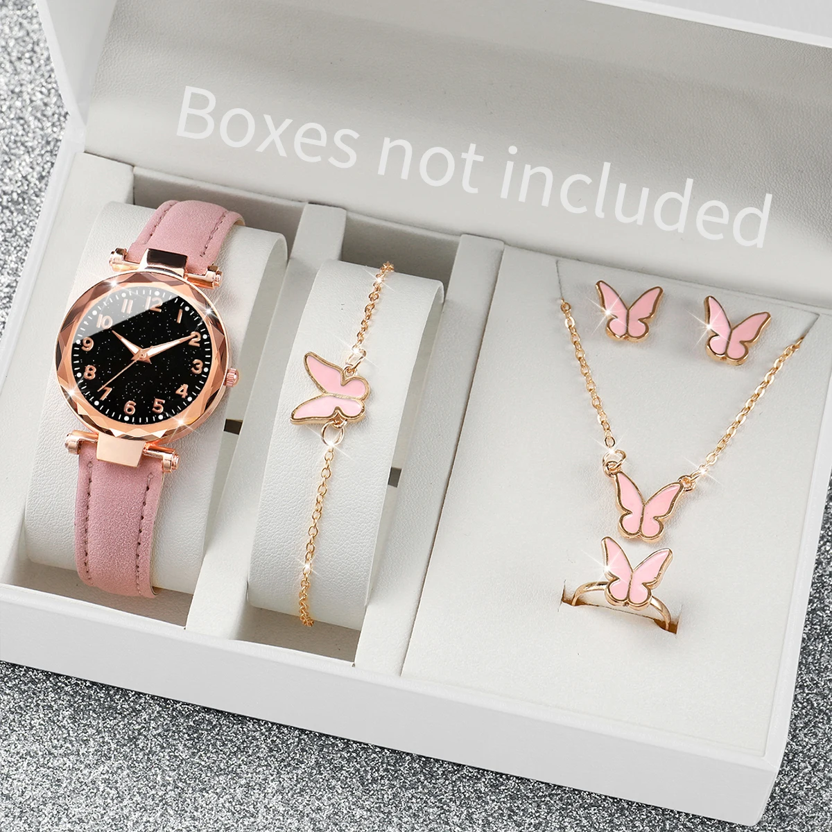 5/6PCS Fashion Women Watches C - Mystery Jewelry Jar Watches ulasan dan harga