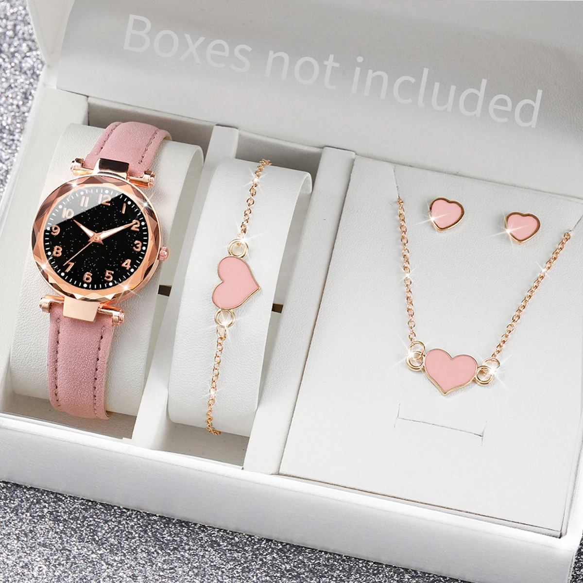 5/6PCS Fashion Women Watches C - Mystery Jewelry Jar Watches ulasan dan harga