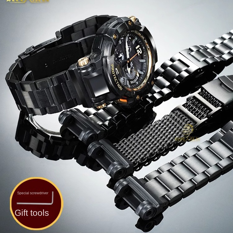 Stainless Steel Watch Strap Fo - Rg Watches & Jewelry Gmbh ulasan dan harga