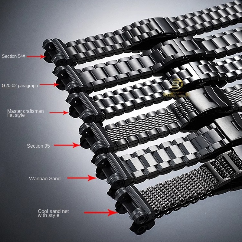 Stainless Steel Watch Strap Fo - Rg Watches & Jewelry Gmbh ulasan dan harga