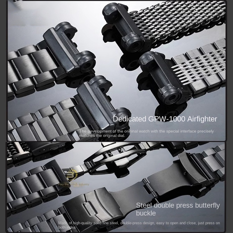 Stainless Steel Watch Strap Fo - Rg Watches & Jewelry Gmbh ulasan dan harga