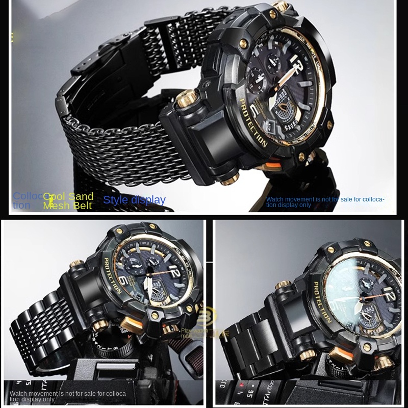 Stainless Steel Watch Strap Fo - Rg Watches & Jewelry Gmbh ulasan dan harga