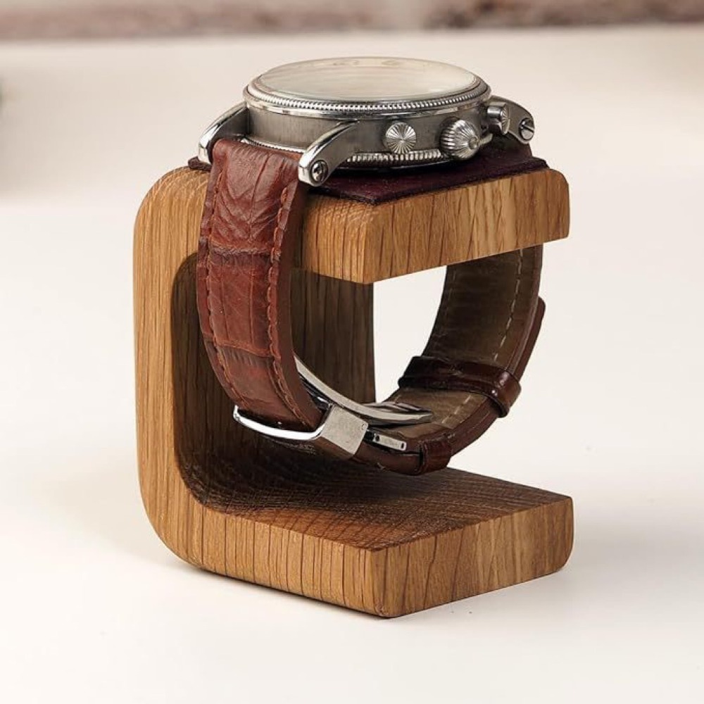 New Solid Wood Watch Holder Un - Jewelry Stand Watches ulasan dan harga
