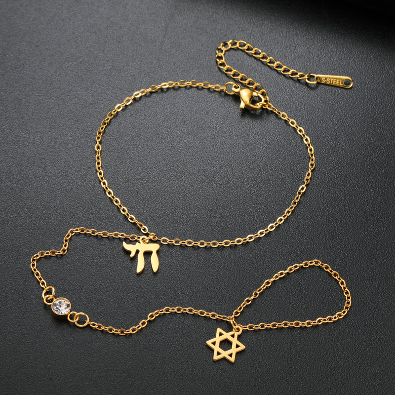 Jewish Star of David Hebrew Le - Jewelry & Watches Store ulasan dan harga