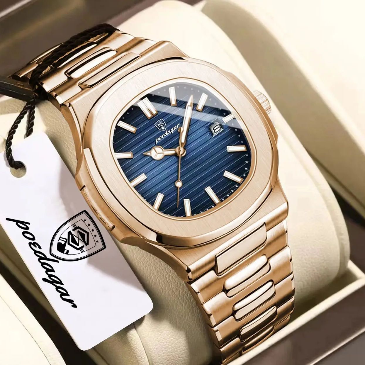 POEDAGAR Top Fashion Square Me - Rg Watches & Jewelry Gmbh ulasan dan harga