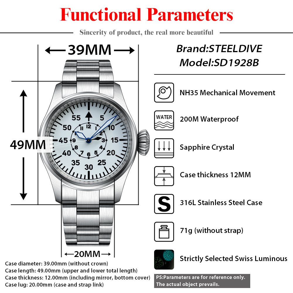 STEELDIVE NEW Luxury Mechanica - Seiko Watch Prospex ulasan dan harga