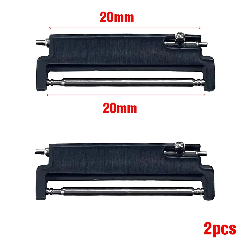 2pcs/lot Metal Adapters 20mm t - Jewelry Stores Watches ulasan dan harga