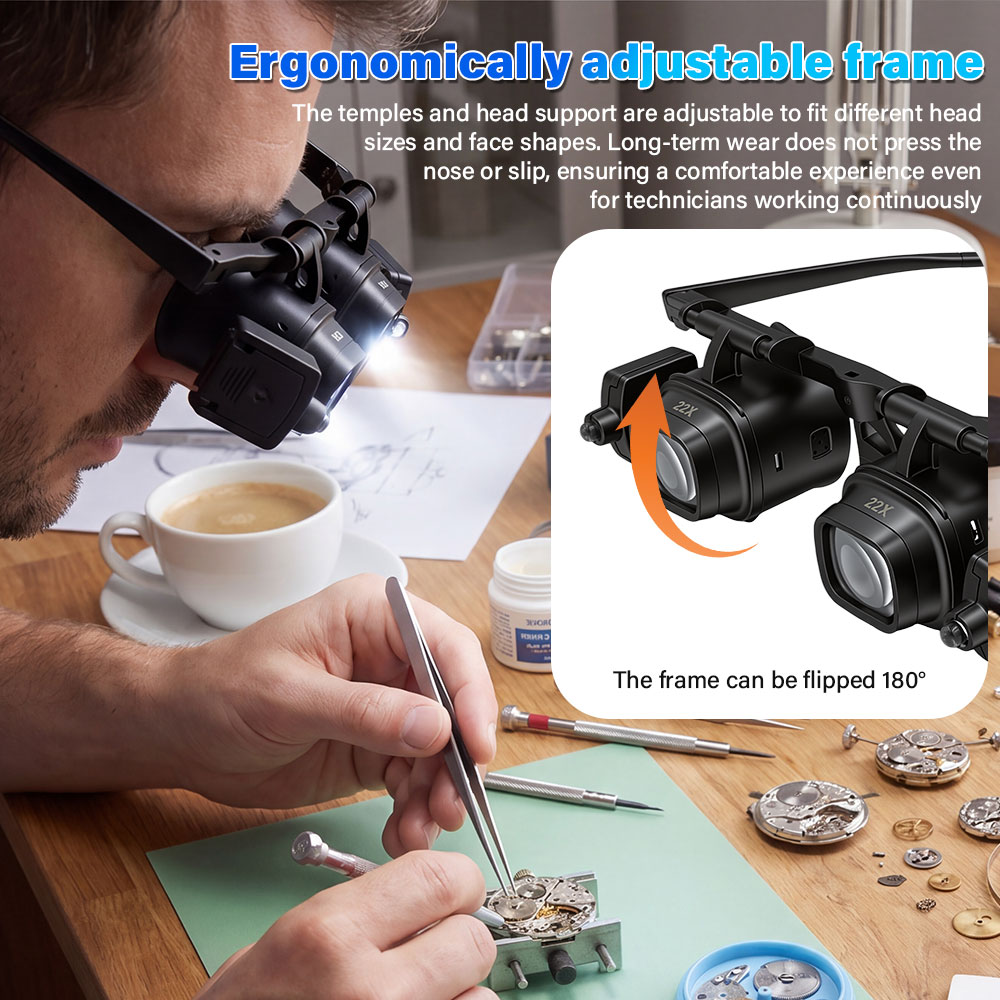 Portable 2X-24X Headband Magni - Jewelry Eyewear Watches & Accessories ulasan dan harga