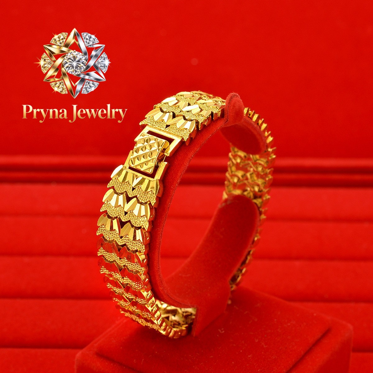 Pryna Jewelry  24K Gold Men's  - Jewelry Watches Brands ulasan dan harga