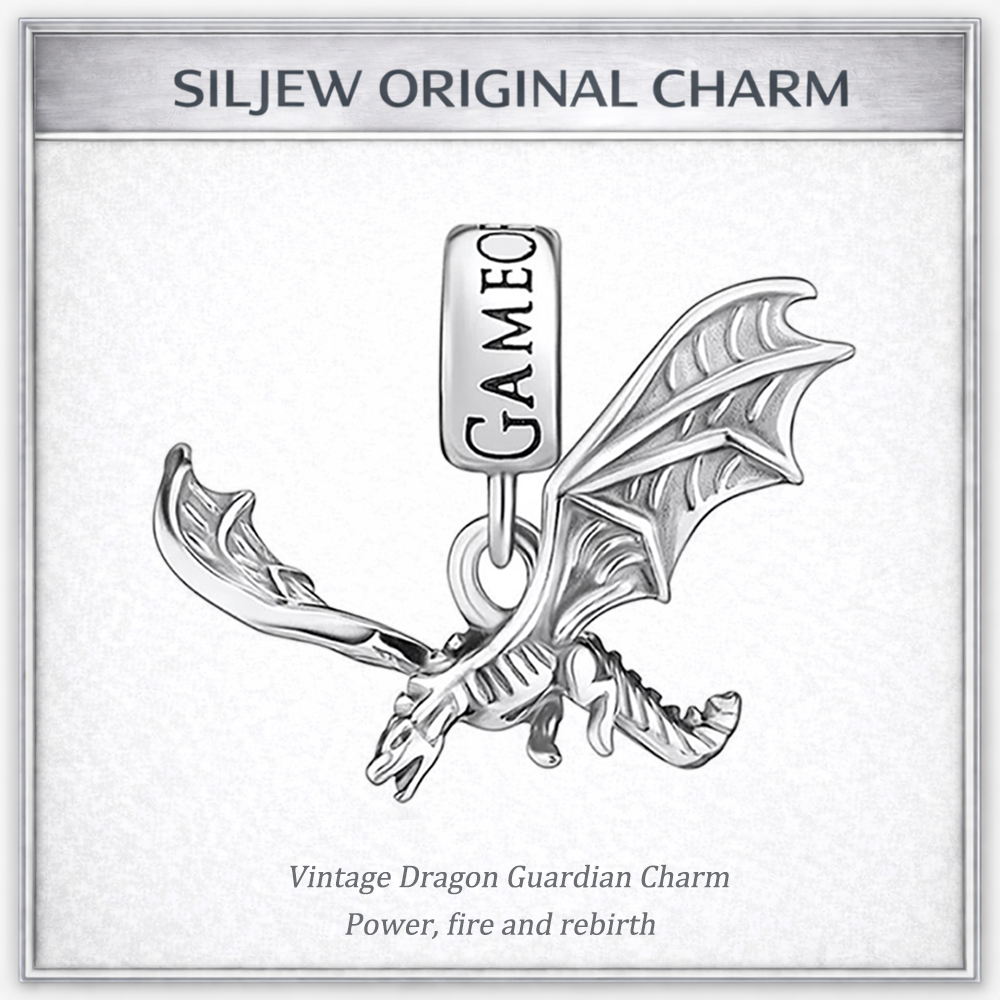 SilJew Vintage Fantasy Dragon  - Wolf Jewelry & Watches Tampa Reviews ulasan dan harga