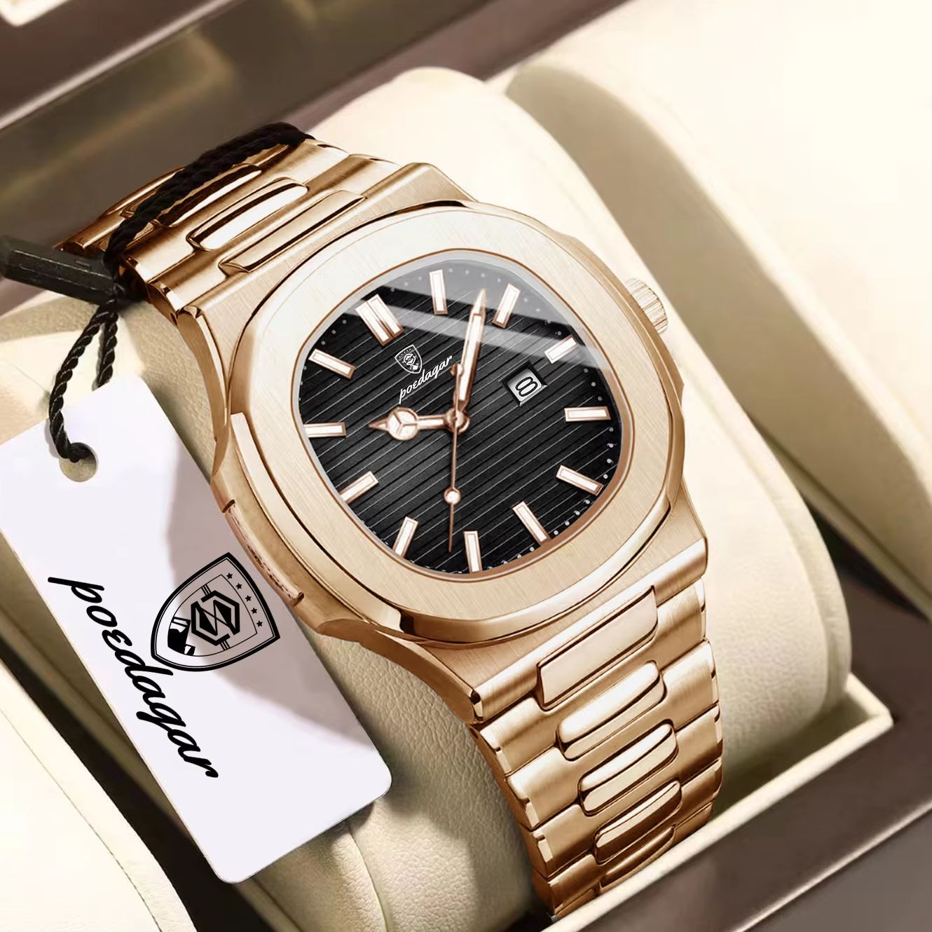 POEDAGAR Luxury Business Men C - Rg Watches & Jewelry Gmbh ulasan dan harga