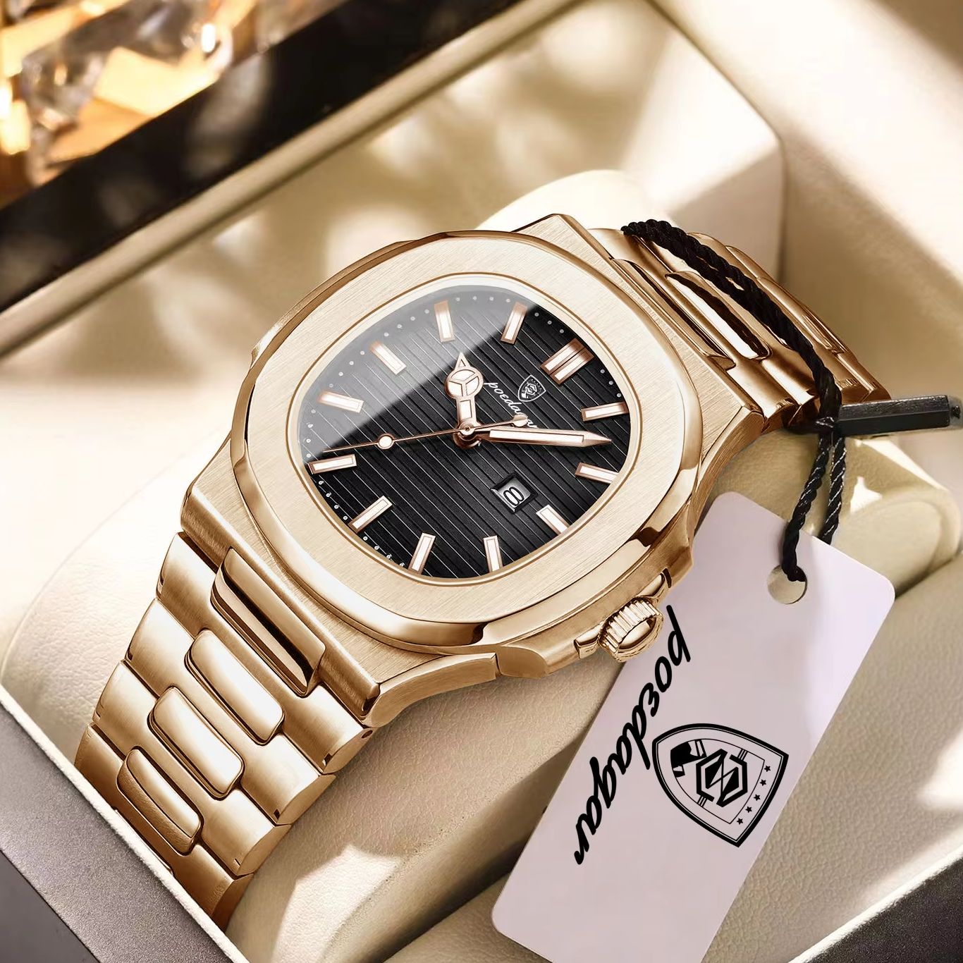 POEDAGAR Luxury Business Men C - Rg Watches & Jewelry Gmbh ulasan dan harga