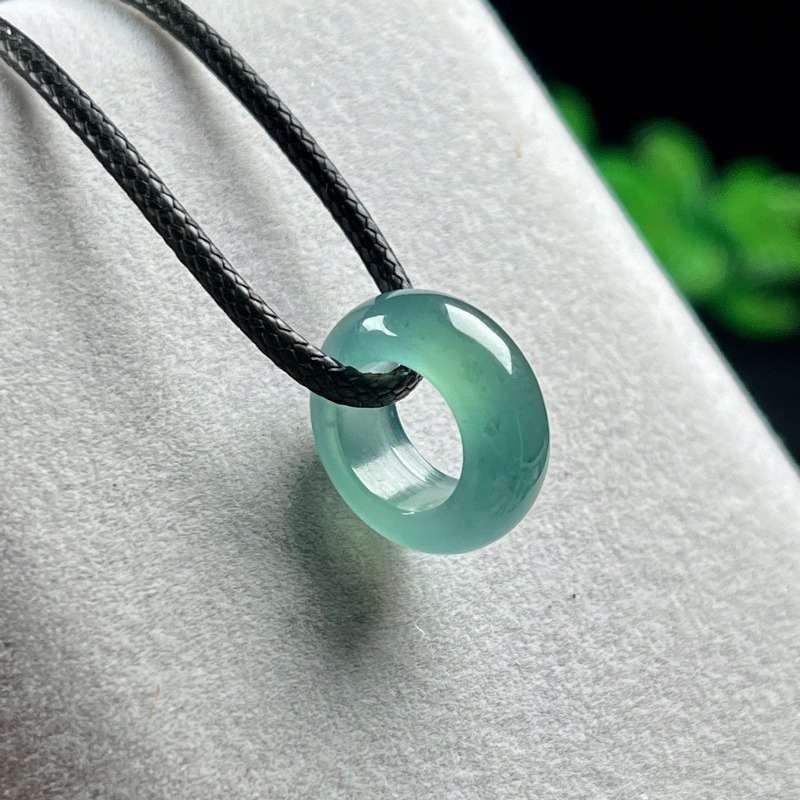 Natural Emerald Blue Water Luc - Jewelry & Watches Store ulasan dan harga