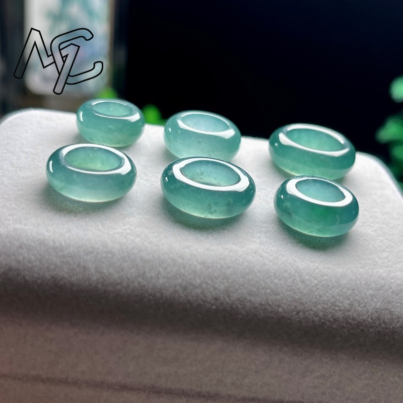 Natural Emerald Blue Water Luc - Jewelry & Watches Store ulasan dan harga