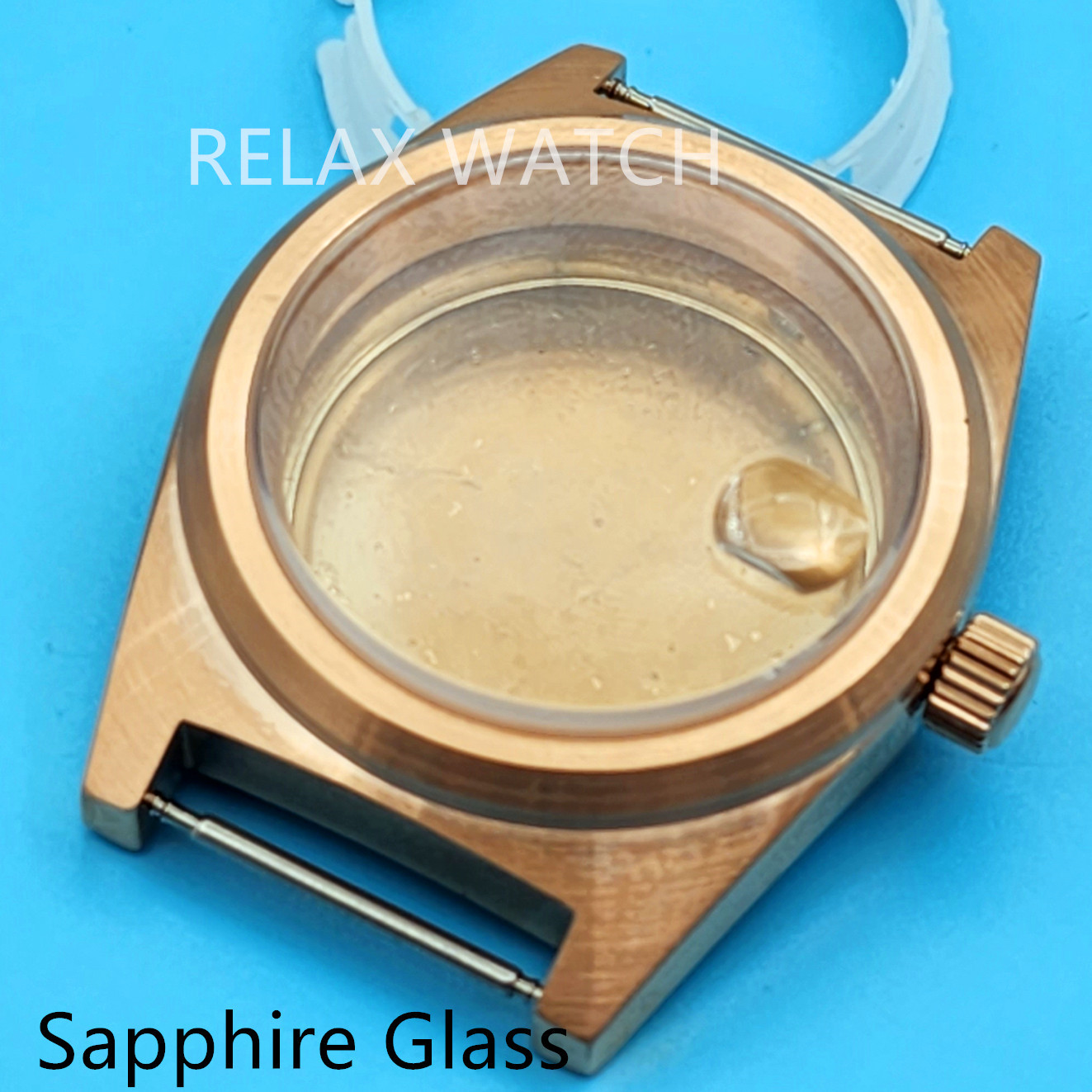 38mm Arched Glass Vintage Stai - Rg Watches & Jewelry Gmbh ulasan dan harga