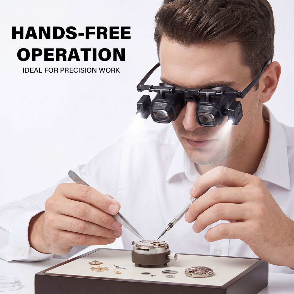 Portable 2X-24X Headband Magni - Jewelry Eyewear Watches & Accessories ulasan dan harga