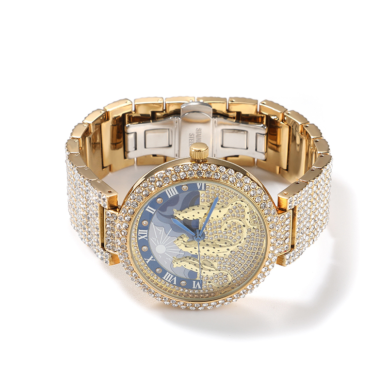 Men's Watches Sun and leopard  - Jewelry Watches Brands ulasan dan harga
