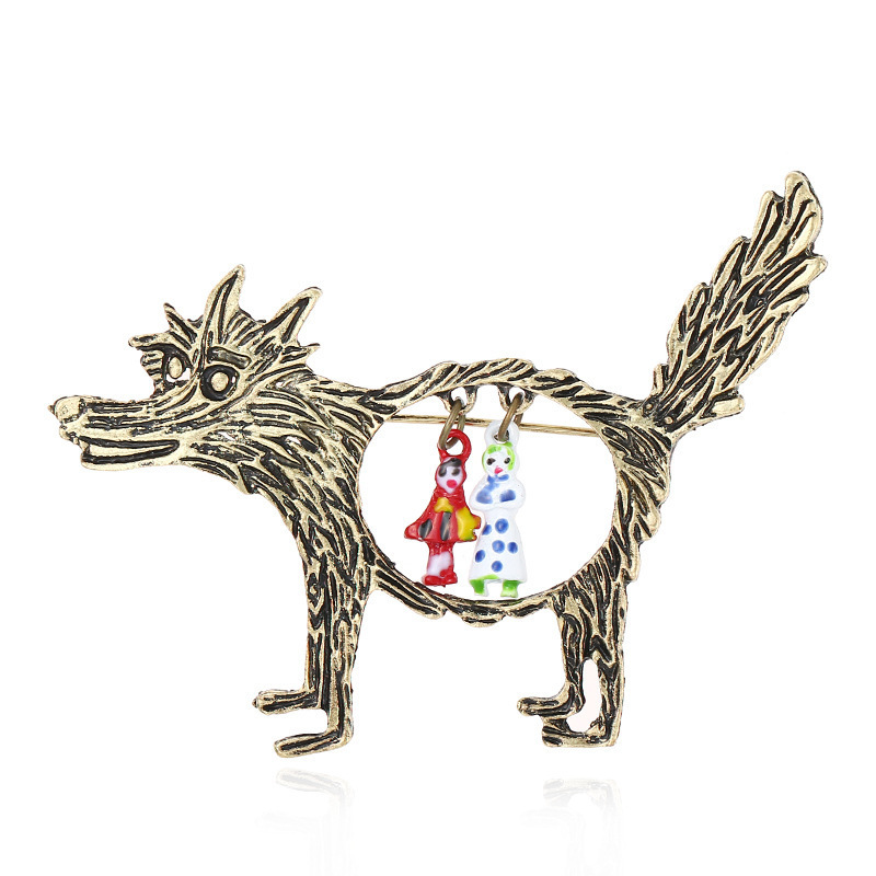 Vintage Wolf And Babies Little - Wolf Jewelry & Watches Tampa Reviews ulasan dan harga
