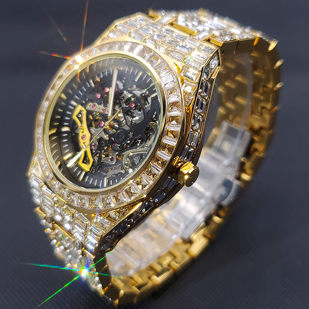 Mechanical Mens Watches MISSFO - Jewelry Watches Brands ulasan dan harga