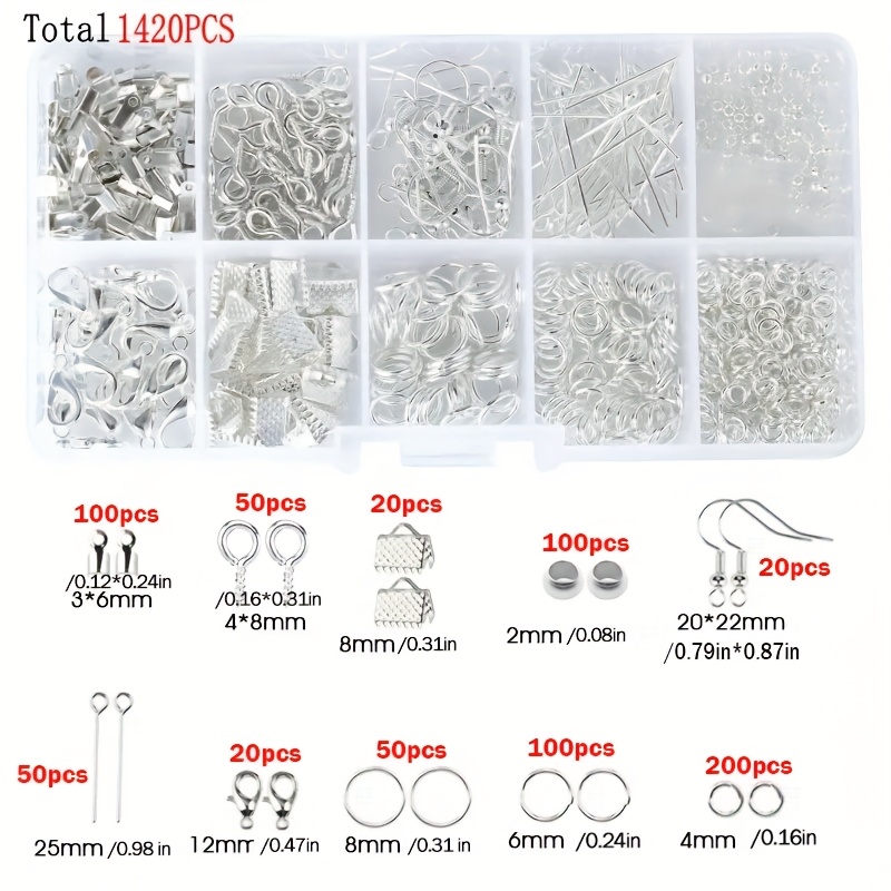 1420pcs 1box Jewelry Findings  - Fine Jewelry & Watches Photos ulasan dan harga
