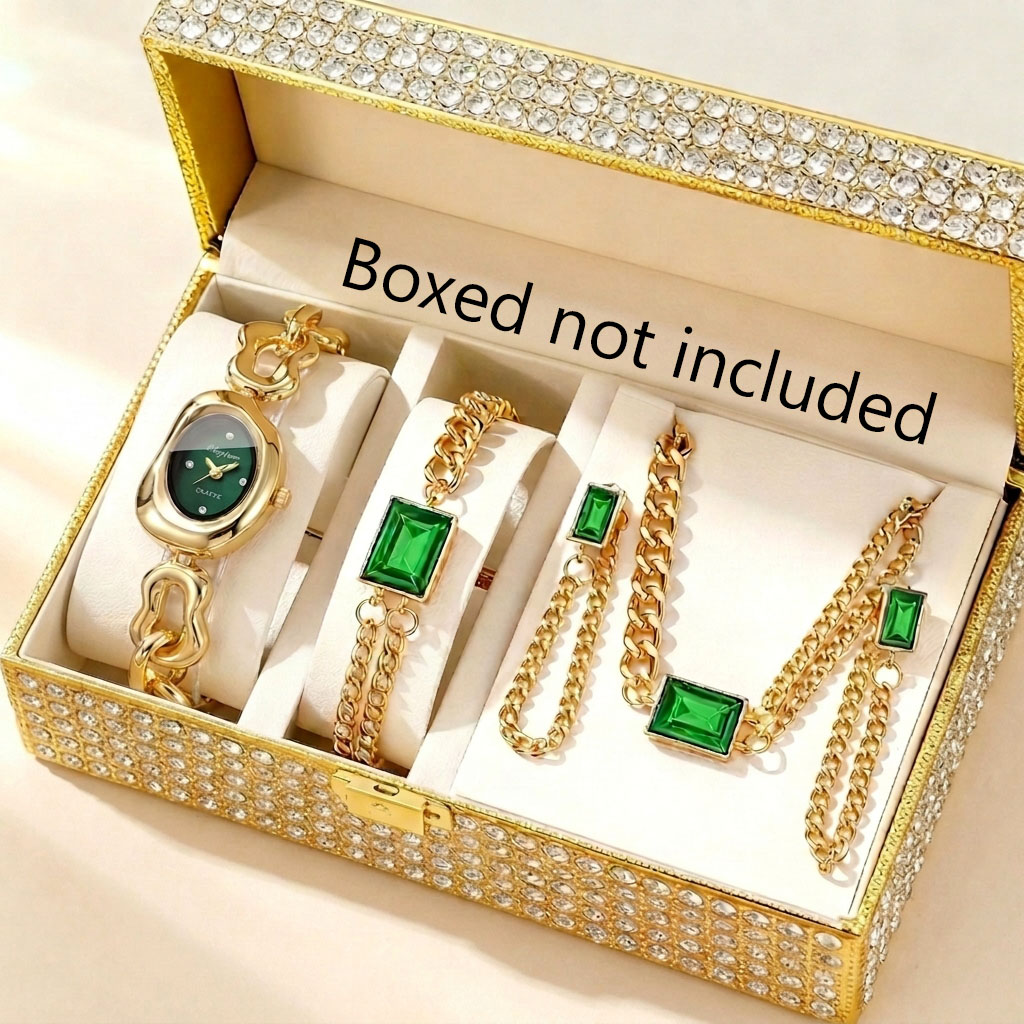 5PCS Fashion Irregular Women Q - Mystery Jewelry Jar Watches ulasan dan harga