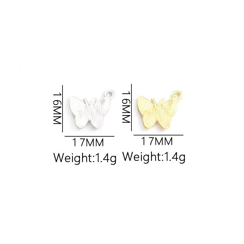 100PC/lot butterfly Pendant Ch - Butterfly Pendant Necklace ulasan dan harga