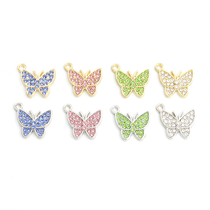 100PC/lot butterfly Pendant Ch - Butterfly Pendant Necklace ulasan dan harga